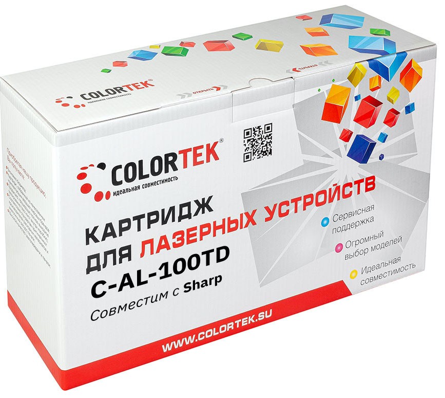 Картридж Colortek AL-100TD для Sharp (6000стр) (СТ-AL-100TD)
