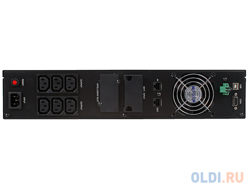 ИБП CyberPower OLS1500ERT2U 1500VA/1350W USB/RS-232/EPO/SNMPslot/RJ11/45/ext.battery (6 IEC) в Москвe