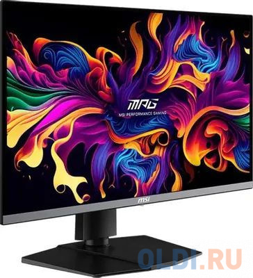 Монитор MSI 26.5&quot; MPG 271QRX QD-OLED Black (QD-OLED,  2560x1440, DP+Thunderbolt, 0.03 ms, 178°/178°, 250 cd/m, 1000:1 (100M:1), 360Hz, Pivot)