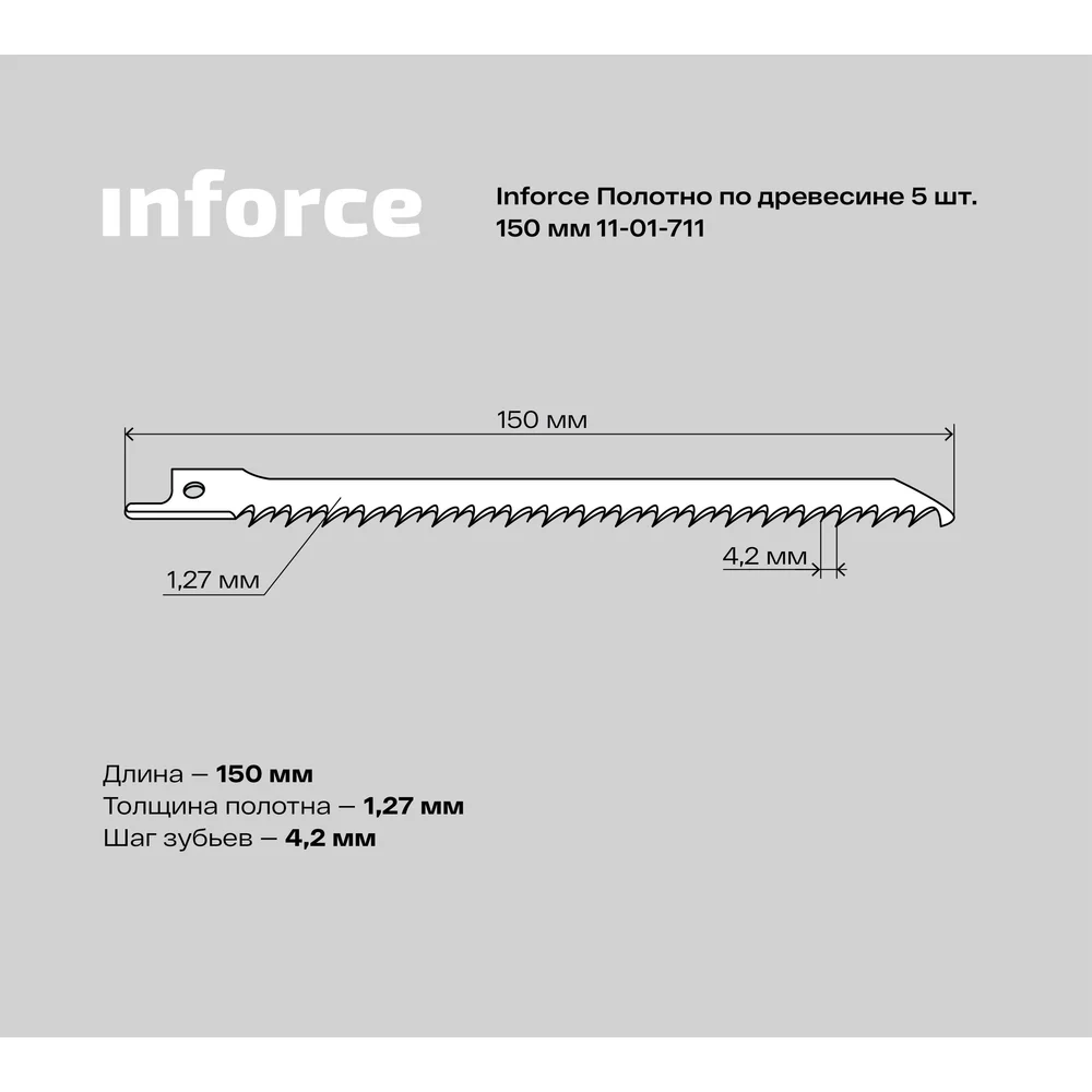 Полотно по древесине Inforce в Москвe