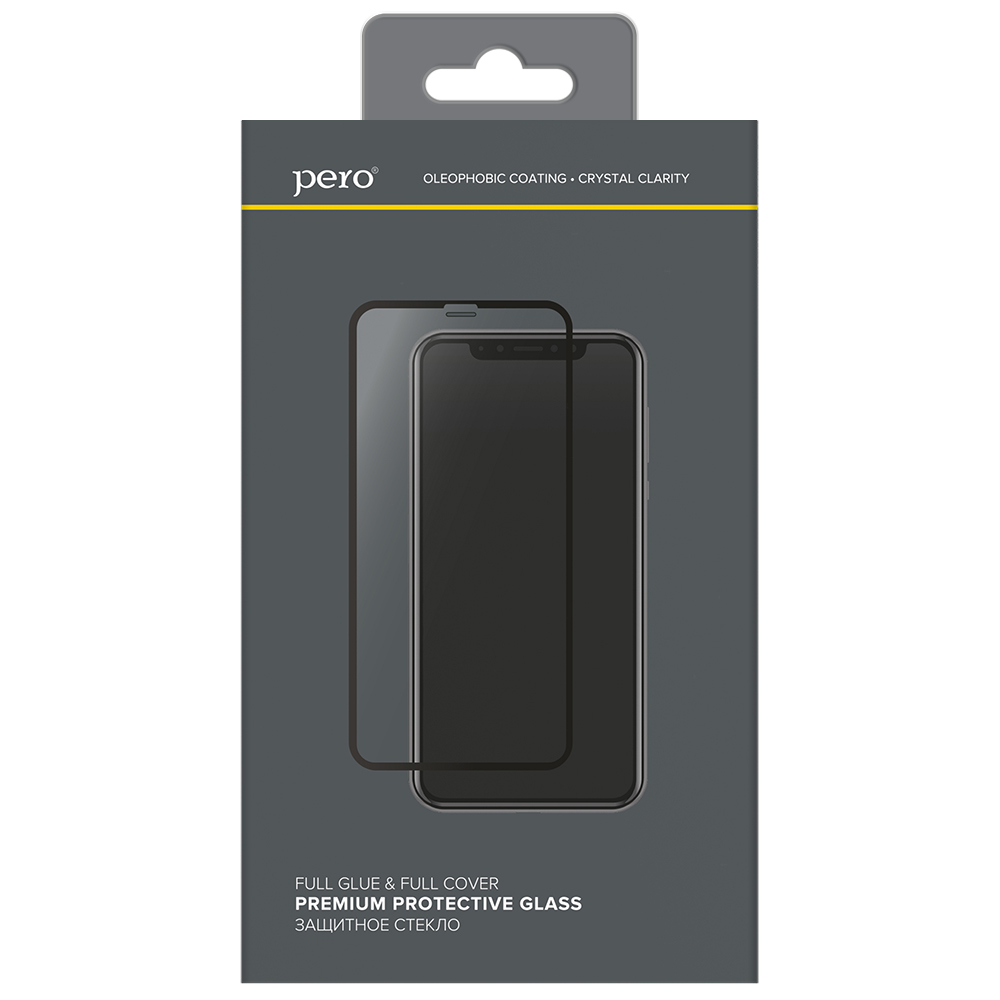Стекло защитное Pero для Xiaomi Redmi Note 10S Full Glue Black PGFG-XRN10S