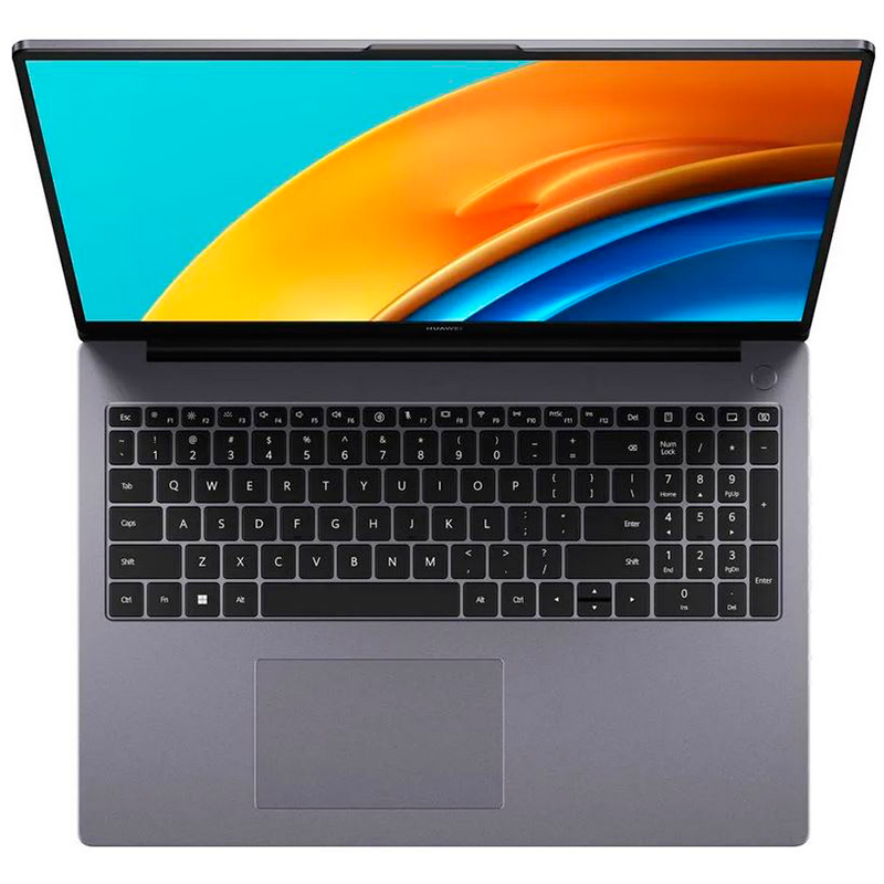 Ноутбук Huawei MateBook D 16 53013TPC (Intel Core i5-12450H 3.3GHz/16384Mb/512Gb SSD/Intel UHD Graphics/Wi-Fi/Bluetooth/Cam/16/1920x1200/No OS)