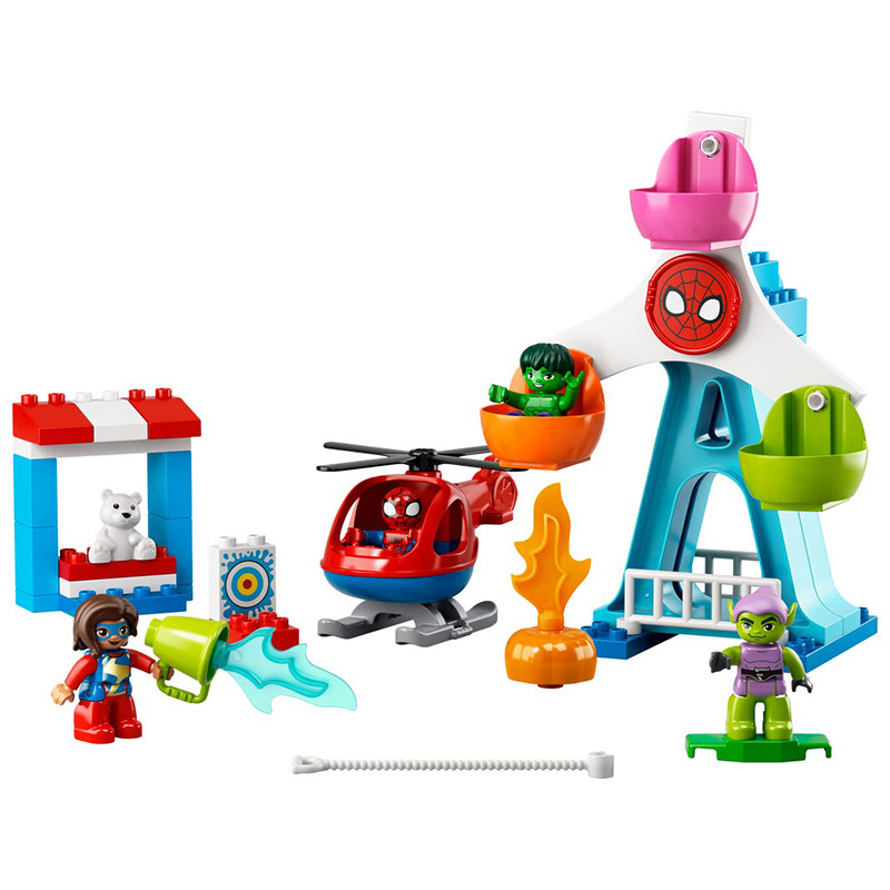 Lego Duplo Человек-паук и его друзья: приключения на ярмарке 41 дет. 10963