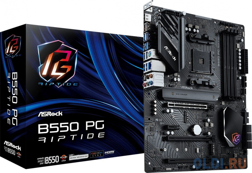 Материнская плата ASRock B550 PG RIPTIDE