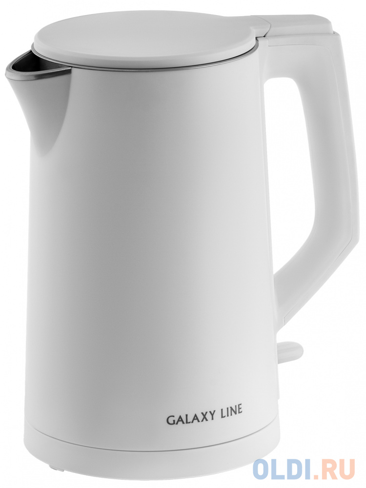 Чайник электрический GALAXY LINE GL 0353, 1800Вт, белый в Москвe