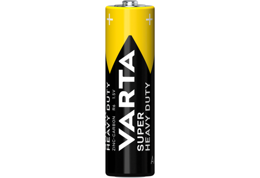 Батарея Varta Super Heavy Duty, AA (LR6), 1.5 В, 8шт. (02006101308)