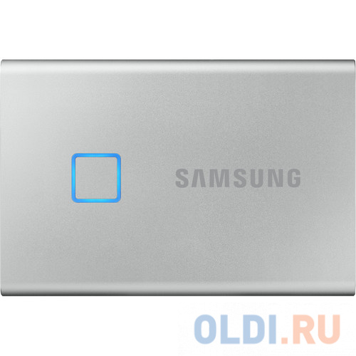 Внешний SSD диск 1.8&quot; 2 Tb USB Type-C Samsung T7 Touch MU-PC2T0S/WW серебристый MU-PC2T0S/WW
