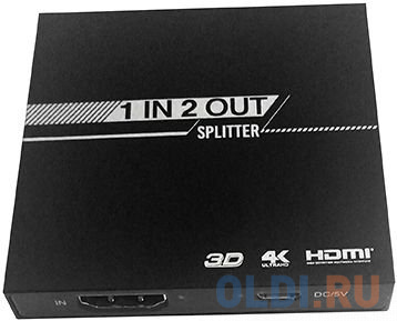 Переходник HDMI Green Connection Greenline черный GL-v102S