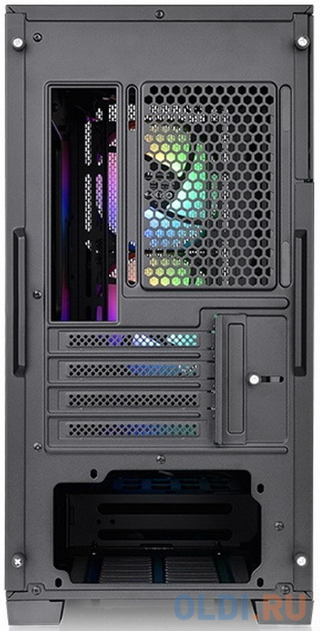 Корпус microATX Thermaltake Divider 170 TG Без БП чёрный