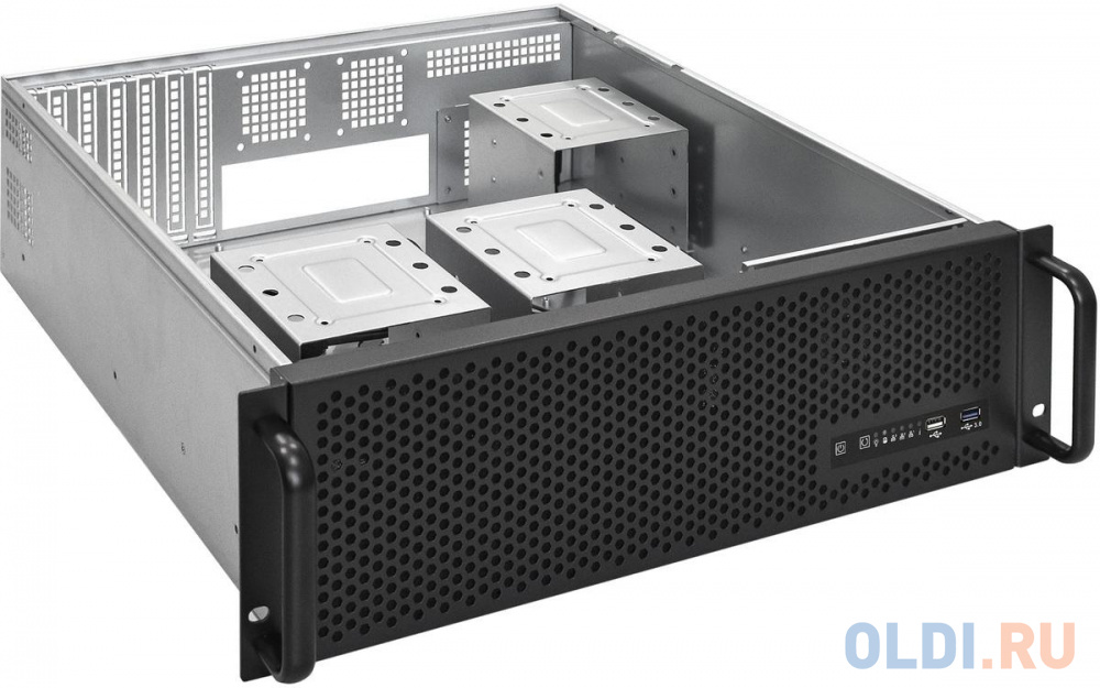Серверный корпус ExeGate Pro 3U450-09 <RM 19", высота 3U, глубина 450, без БП, USB>