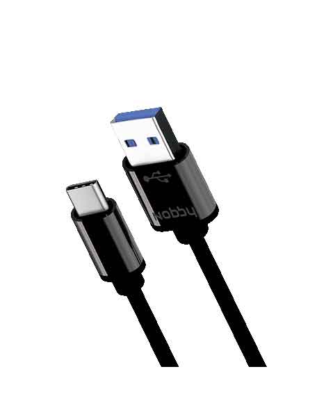 Дата-кабель Nobby Comfort Type C - USB 3.0 - , 2.1A, 1 м, черн. (0204NB-014-001) в Москвe