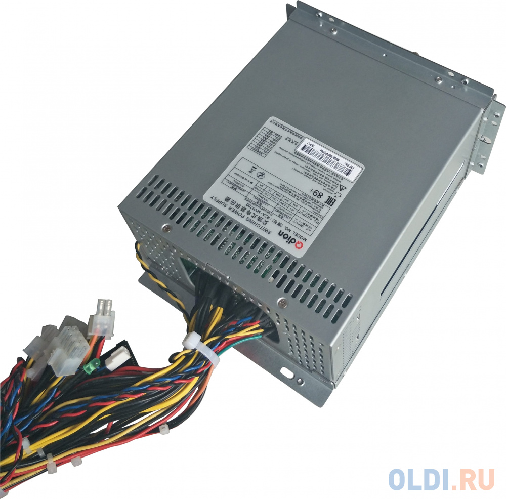 Блок питания серверный/ Server power supply Qdion Model R2A-MV0700 P/N:99RAMV0700I1170110 ATX Mini Redundant 700W Efficiency 80 Plus Silver, Cable con