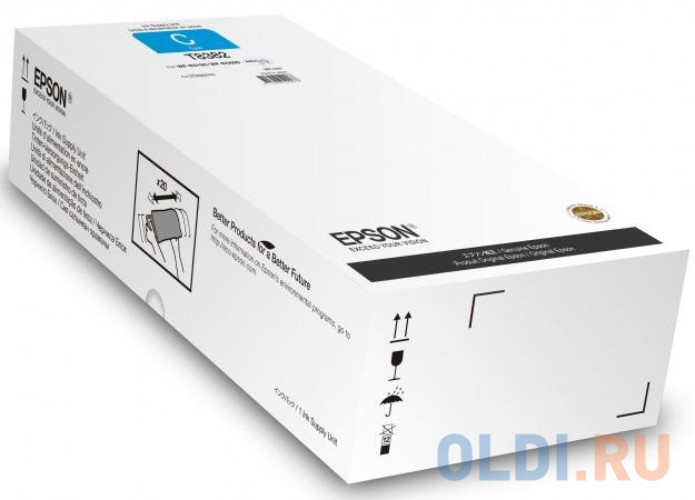 Картридж Epson C13T838240 для Epson WorkForce Pro WF-R5190DTW WF-R5690DF голубой