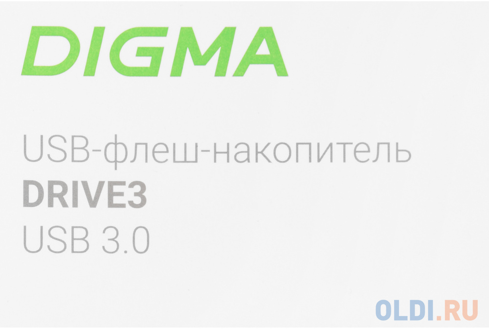 Флеш Диск Digma 512Gb DRIVE3 DGFUM512A30SR USB3.0 серебристый