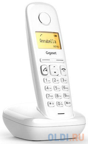 Р/Телефон Dect Gigaset A270 SYS RUS белый АОН