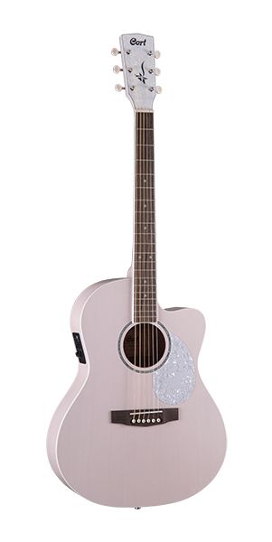 Гитара Электро-акустическая Cort Jade-Classic-PPOP-bag Jade Series розовая с чехлом