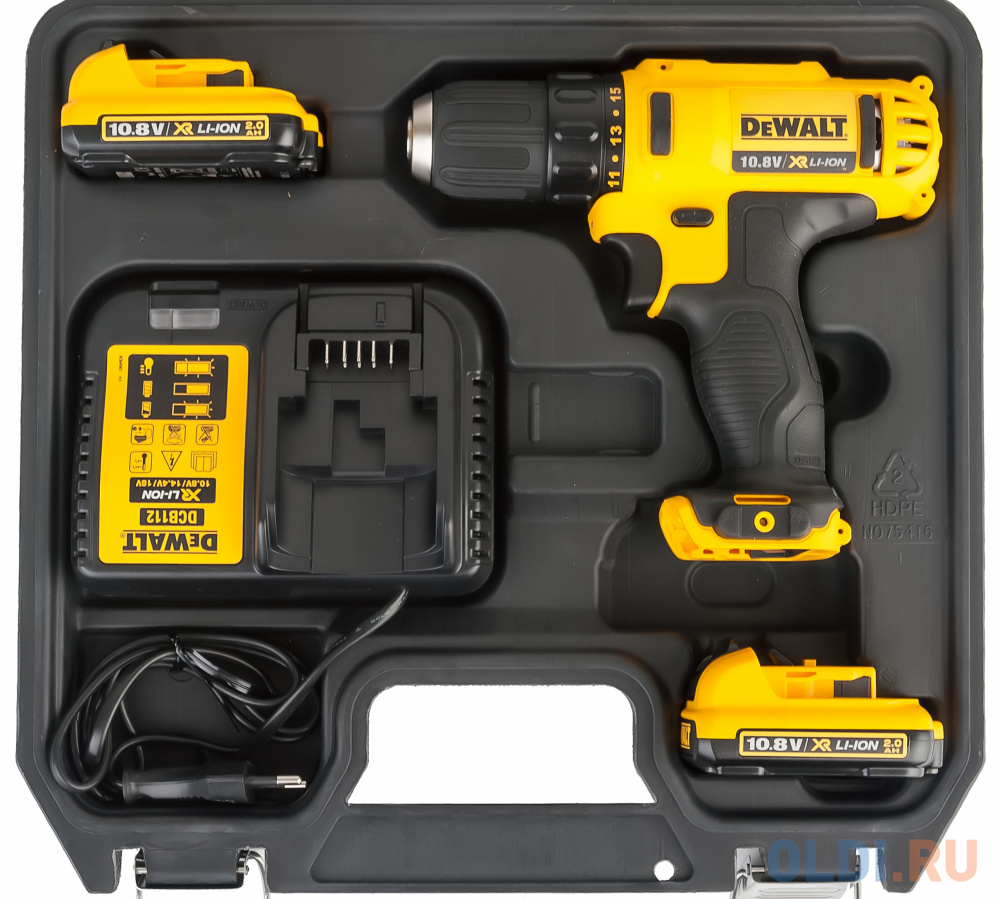 Дрель-шуруповёрт DeWalt DCD710D2