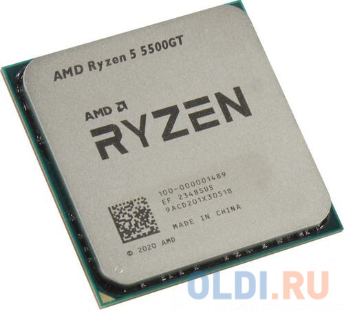 Центральный Процессор AMD RYZEN 5 5500GT OEM (Cezanne, 7nm, C6/T12, Base 3,60GHz, Turbo 4,40GHz, Vega 7, L3 16Mb, TDP 65W, SAM4) в Москвe