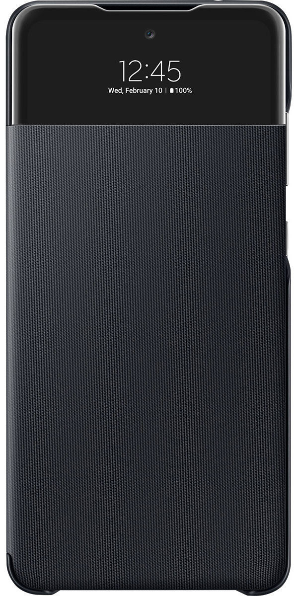 Чехол-книжка Samsung S View Wallet Cover для Samsung Galaxy A72 черный EF-EA725PBEGRU