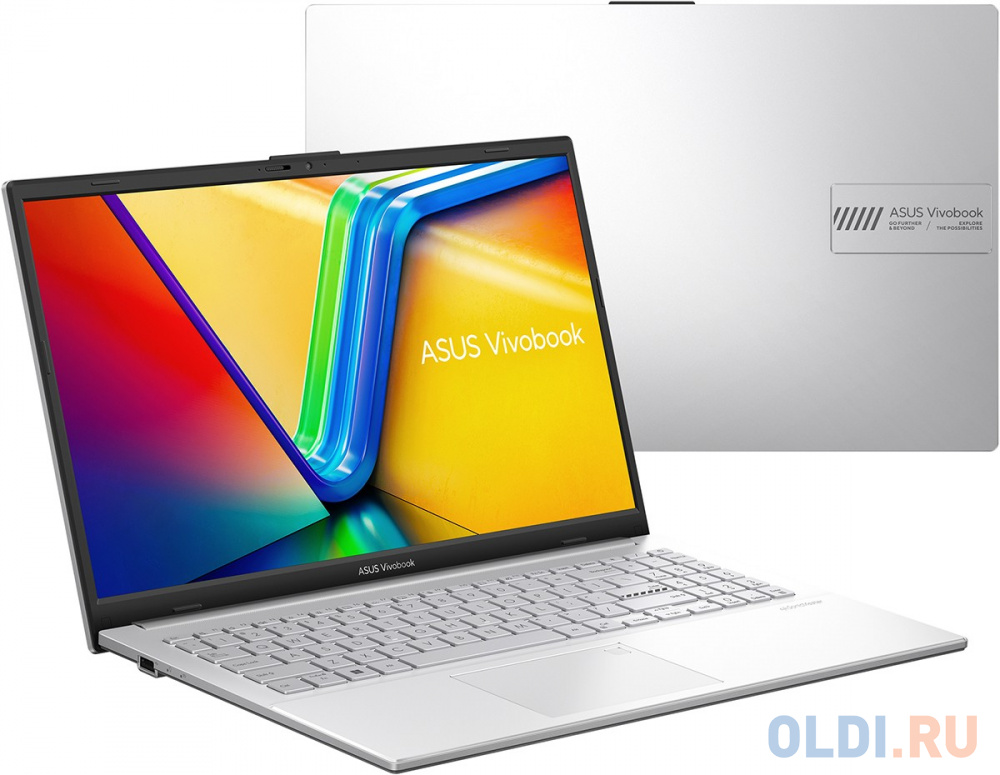 Ноутбук ASUS Vivobook Go 15 E1504FA-BQ092 AMD Ryzen 3 7320U/8GB/SSD256GB/15.6&quot;/IPS/FHD/NoOS/Cool Silver (90NB0ZR1-M005C0)