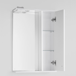 Зеркало-шкаф Style line Венеция 55 с подсветкой, белый (4650134470543)