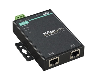 Преобразователь MOXA NPort 5210, 2xRS-232 в 1xEthernet (NPort 5210)