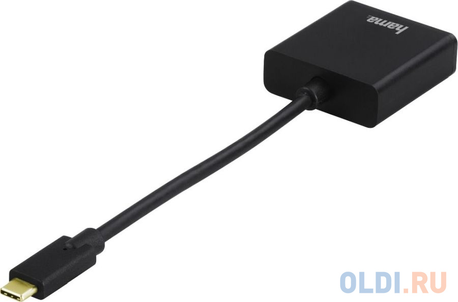 Переходник USB 3.1 Type-C(m) -->VGA(f), Aluminum Shell, Telecom <TA315C> в Москвe