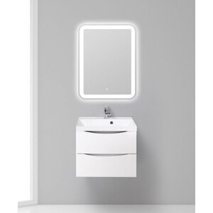 Тумба под раковину BelBagno Marino 60 bianco lucido (MARINO-600-2C-SO-BL-P)