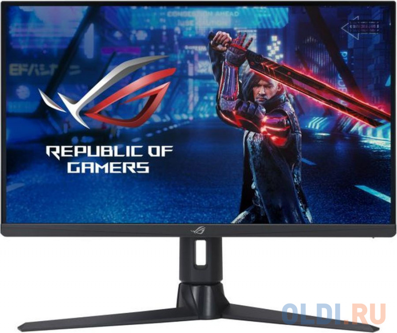 Монитор Asus 27" ROG Strix XG27AQMR черный IPS LED 16:9 HDMI матовая HAS Piv 1000:1 350cd 178гр/178гр 2560x1440 300Hz G-Sync DP 2K USB 7.31кг