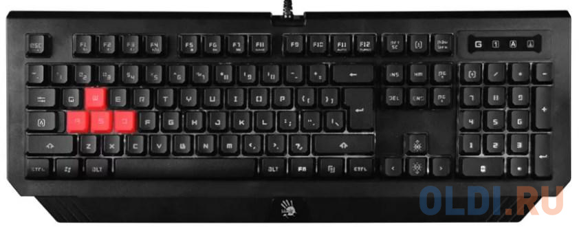 Клавиатура проводная A4TECH B120N USB черный