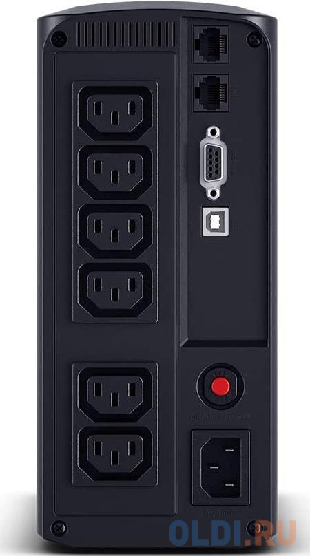 UPS CyberPower VP700EILCD {700VA/390W USB/RS-232/RJ11/45  (6 IEC С13)} в Москвe