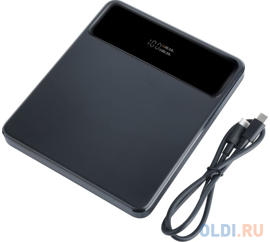 Perfeo Powerbank LAPTOP 105W 20000 mAh/LED дисплей/PD + QC 3.0/2 Type-C/2USB/Выход: 5A,max105W Black (PF_E1472) в Москвe