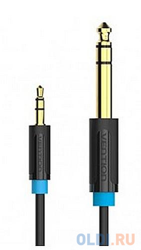 Кабель соединительный 3.0м Vention 6.5 Jack (M) - 3.5 Jack (M) BABBI