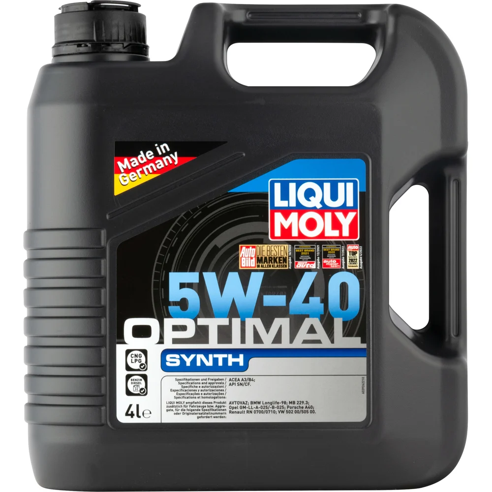 Синтетическое моторное масло LIQUI MOLY в Москвe