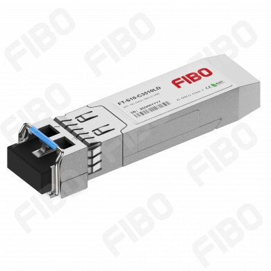 Модуль SFP+ FIBO, 10 км, LC, Tx:1350 нм, 10 Гбит/с, SM, двойной, WDM, DDM (FT-S10-C3510LD)