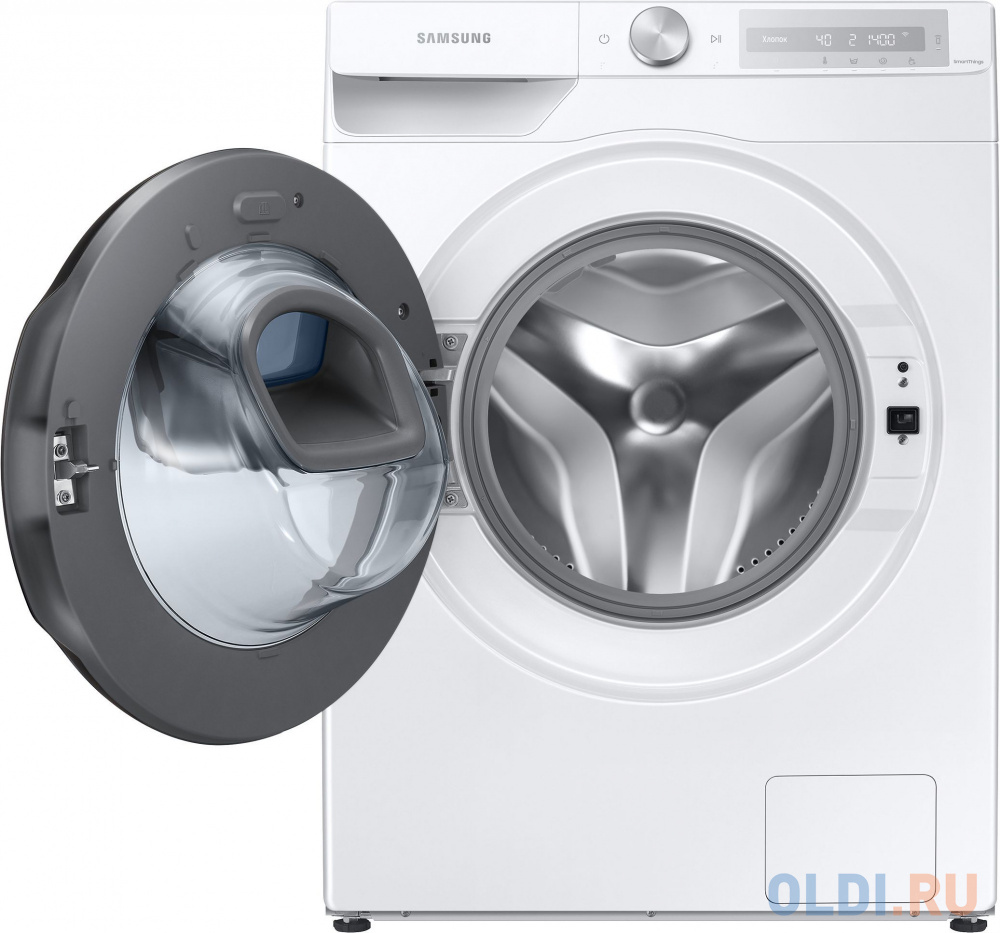 Стиральная машина Samsung WD10T654CBH/LP класс: A загр.фронтальная макс.:10.5кг (с сушкой) белый в Москвe