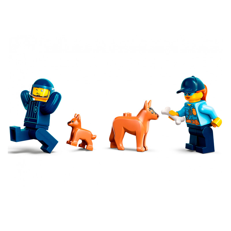 Конструктор Lego City Дрессировка полицейской собаки на выезде 197 дет. 60369