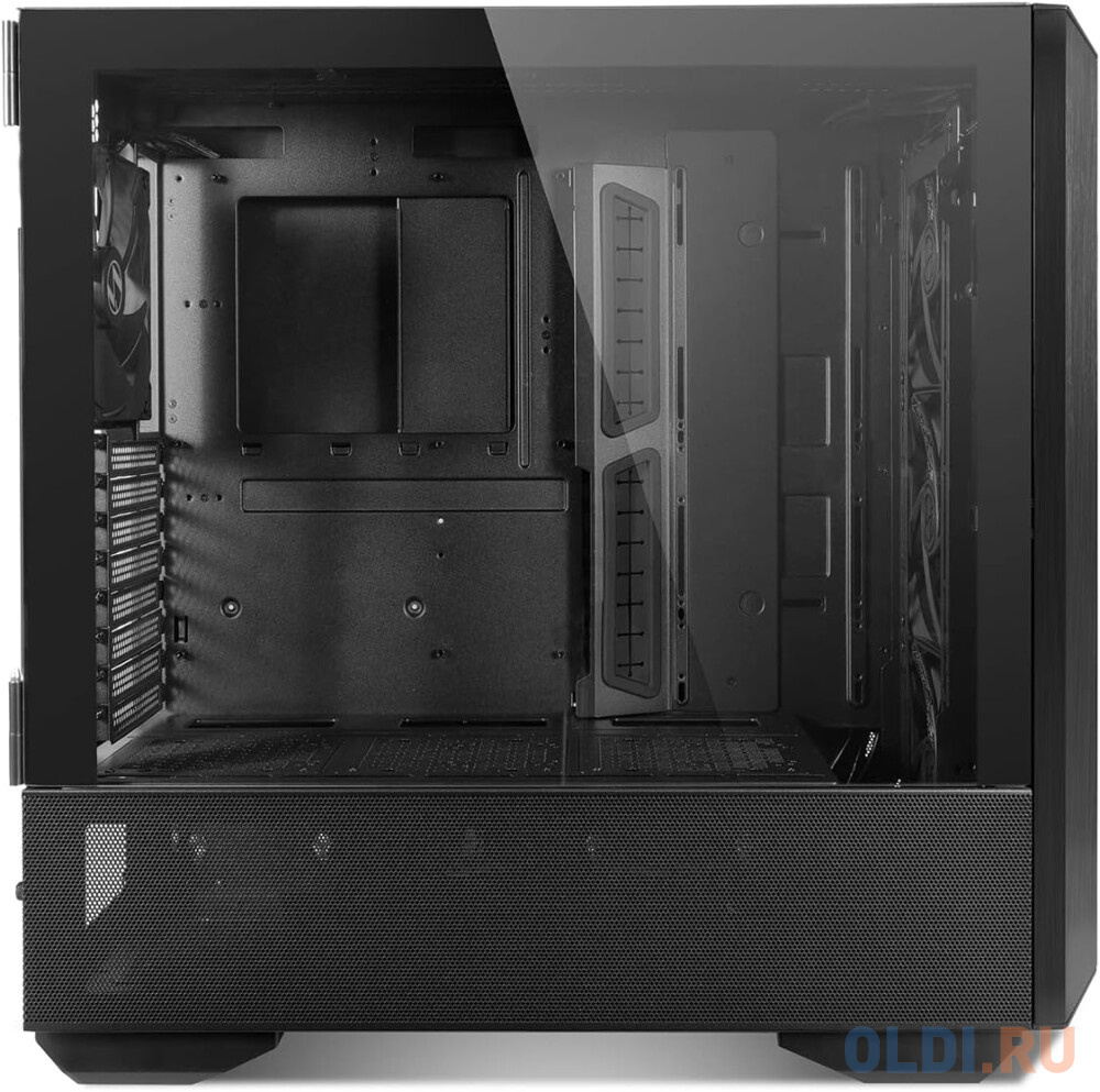 LIAN LI Lancool III Black, Medium Case: E-ATX (under 280mm), ATX, Micro-ATX, Mini-ITX, 2xUSB 3.0, 1xUSB Type C, 1xAudio, Included Fans: 3x140mm PWM (2