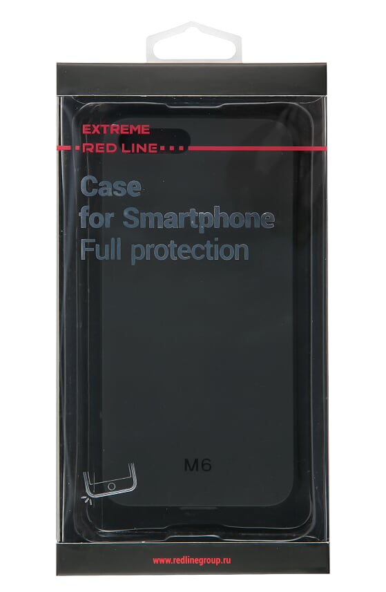 Чехол Red Line Extreme для смартфона Xiaomi Mi6, полиуретан, черный