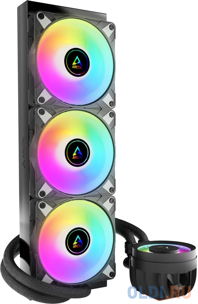 Жидкостная система охлаждения Arctic Cooling Arctic Liquid Freezer III-360 A-RGB Black Multi Compatible All-In-One CPU Water Cooler  (ACFRE00144A) в Москвe