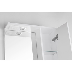 Зеркало-шкаф Style line Венеция 55 с подсветкой, белый (4650134470543)
