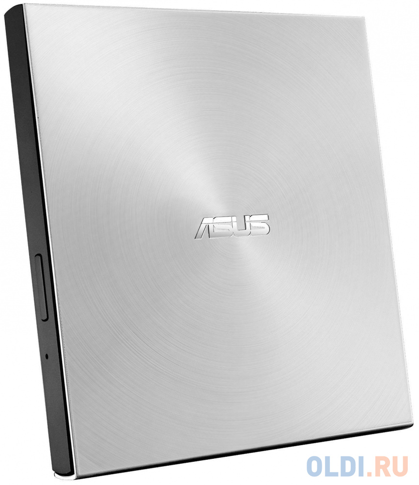 Внешний привод DVD±RW ASUS SDRW-08U9M-U USB 2.0 серебристый Retail