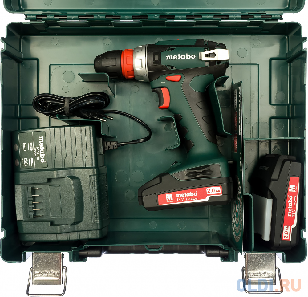 Дрель-шуруповёрт Metabo BS 18 Quick 0Вт 060397340N