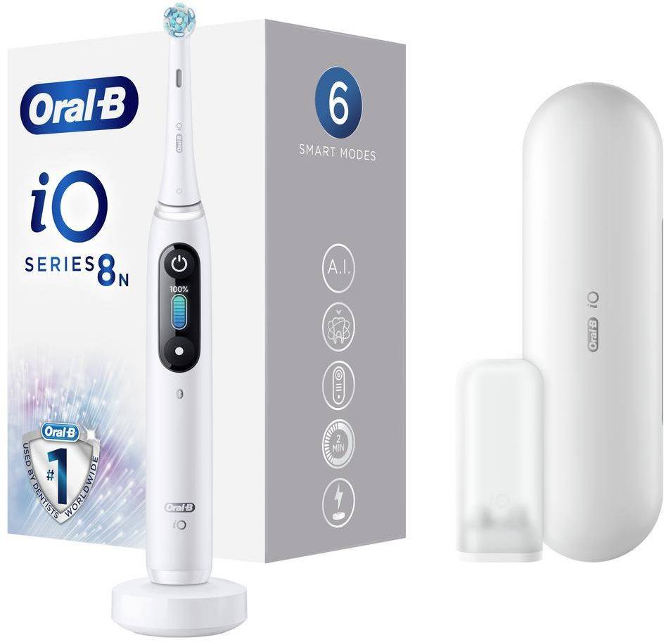 Электрическая зубная щетка Oral-B 8 Limited Edition белый