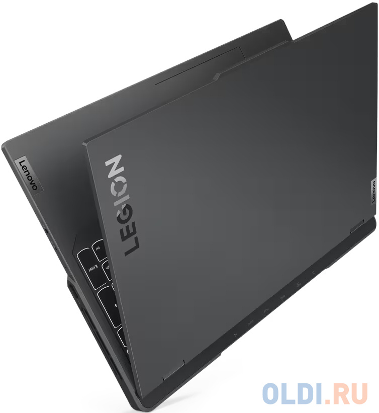 Ноутбук LENOVO Legion 5 PRO 16IRX9 16" 2560x1600/Intel Core i7-14650HX/RAM 16Гб/SSD 1Тб/nVidia GeForce RTX 4060 8GB/ENG|RUS/DOS Onyx Grey 2.5 кг