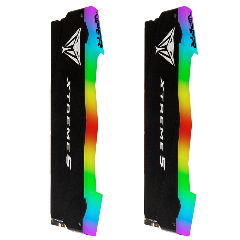 Модуль памяти Patriot Memory Viper XTREME RGB DDR 5 DIMM PC5-60800 7600Mhz CL36 - 32Gb (2x16Gb) PVXR532G76C36K