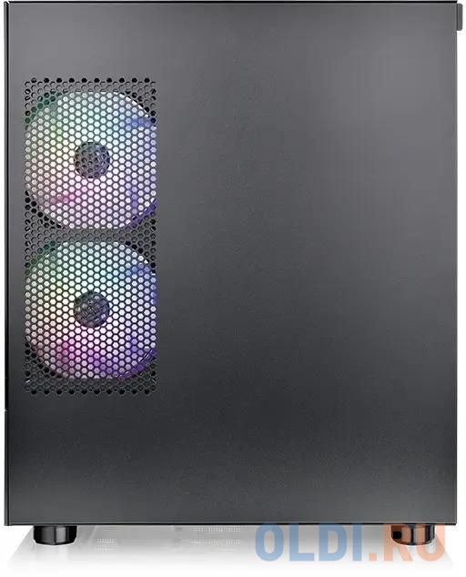 Корпус Thermaltake The Tower 600 черный без БП ATX 13x120mm 9x140mm 4xUSB3.0 audio bott PSU