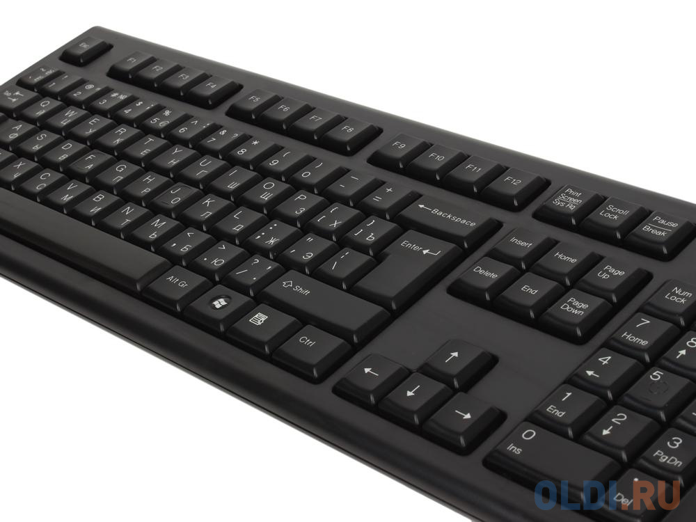 Клавиатура A4Tech A4Tech KR-85 black USB, проводная, 104 клавиши