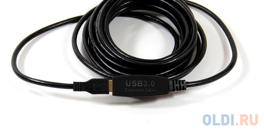 Кабель-адаптер USB3.0-repeater, удлинительный активный <Am-->Af> 5м VCOM <CU827>