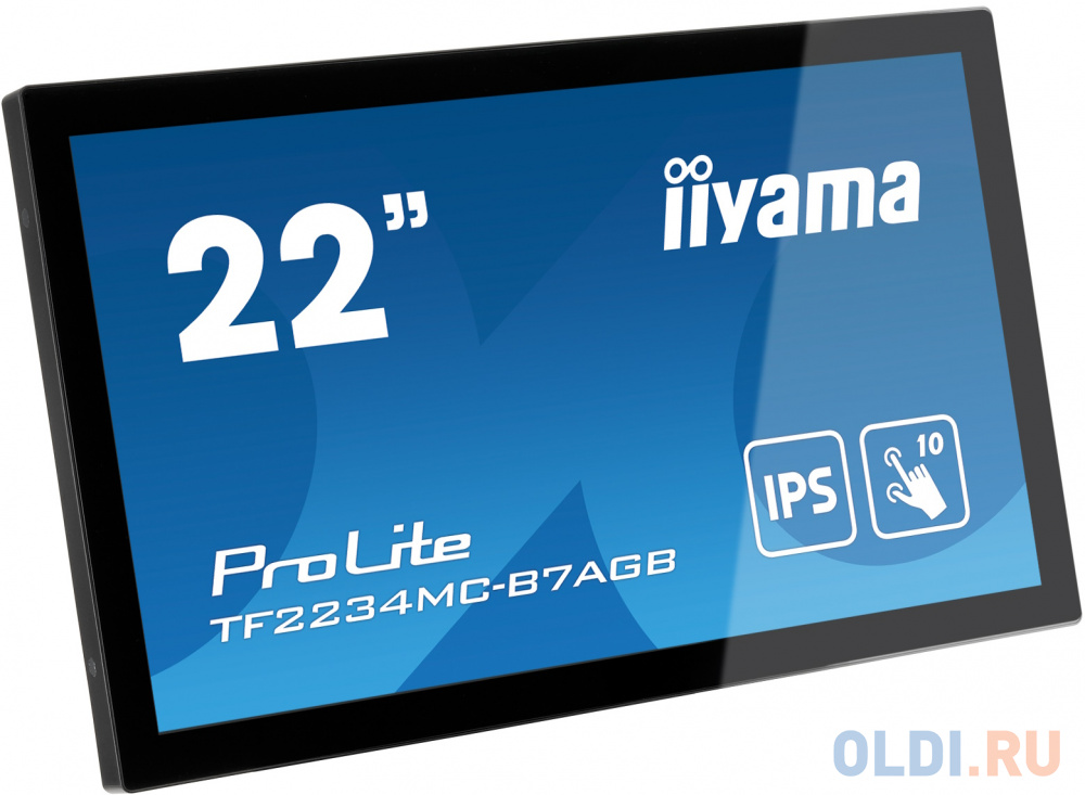Монитор Iiyama 21.5" TF2234MC-B7AGB черный IPS LED 8ms 16:9 HDMI матовая 350cd 178гр/178гр 1920x1080 D-Sub DisplayPort FHD USB Touch 4.4кг